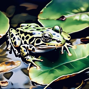 Leopard frog