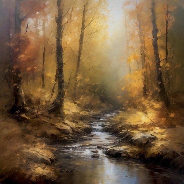 Enchanted forest Print