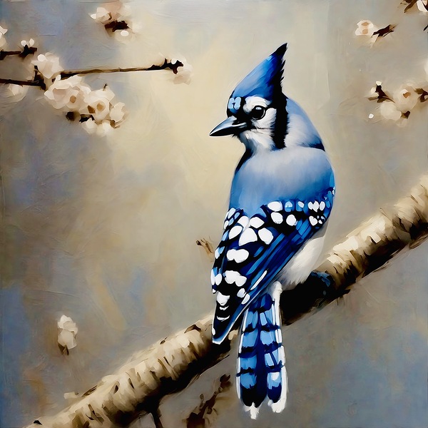 Blue Jay Print