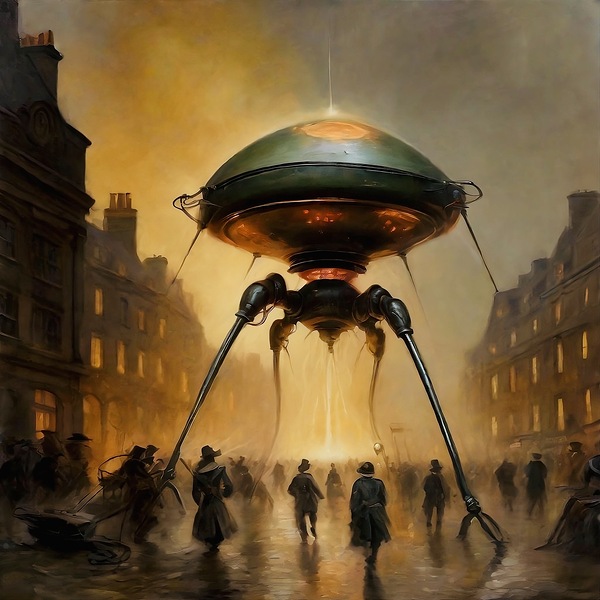 War of the Worlds’ tripod by Island Art Studio