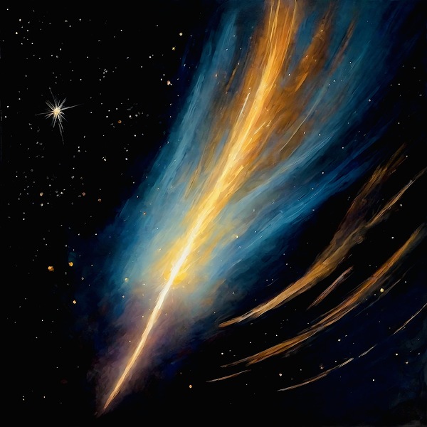 Cosmic fireworks  Print