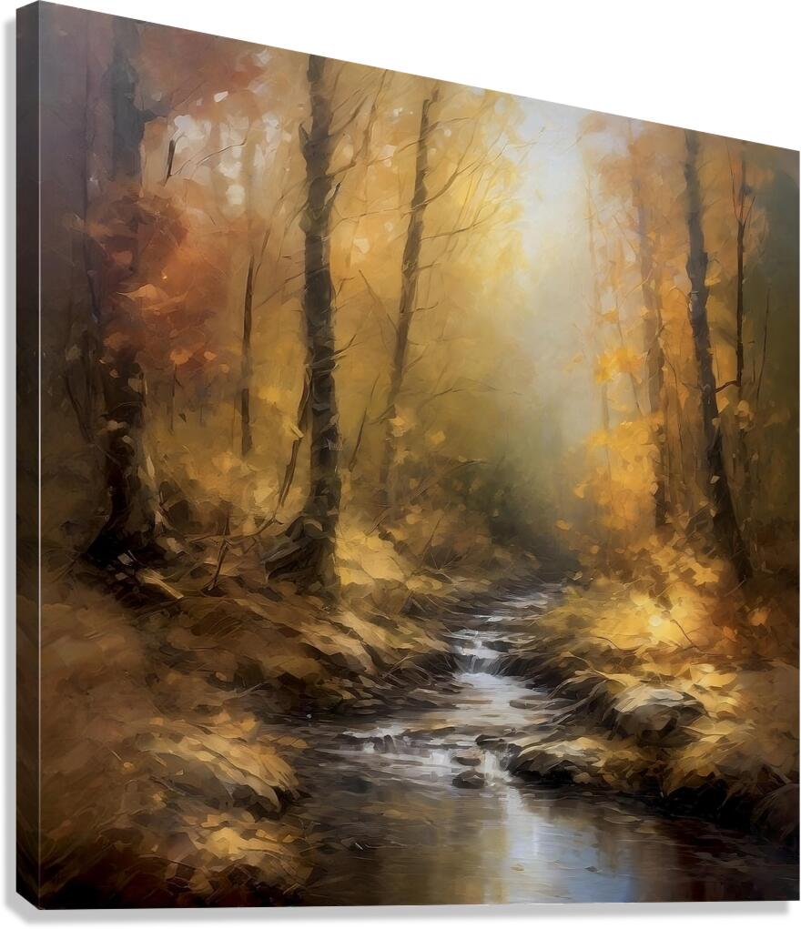 Enchanted forest Canvas Print