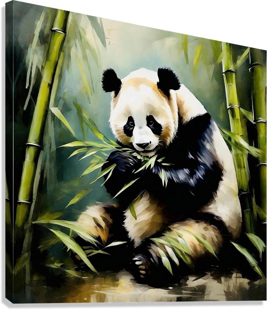 Giant Panda Canvas Print