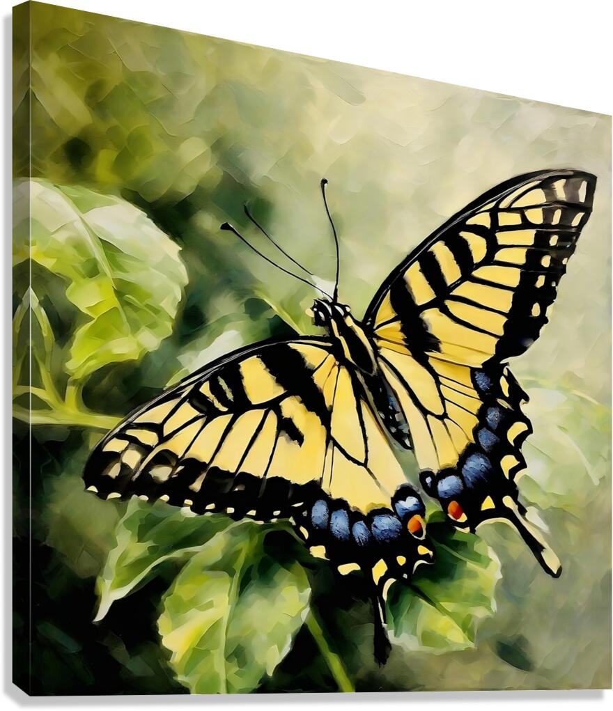 Eastern Tiger Swallowtail Canvas Print