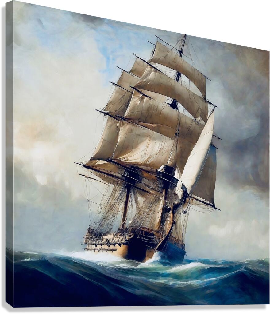 HMS Endeavour  Canvas Print