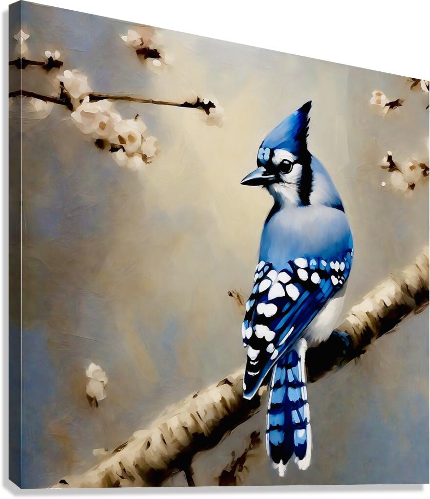 Blue Jay Canvas Print