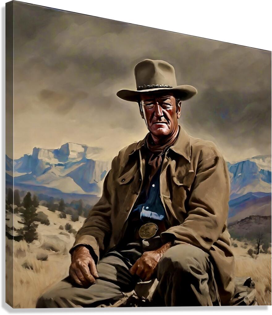 John Wayne Canvas Print