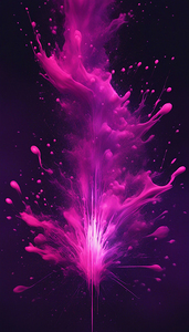 Neon Paint Splashes V4