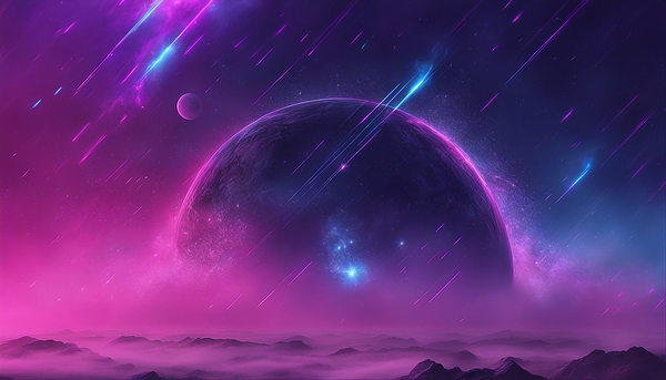 Neon Sky V1 Print