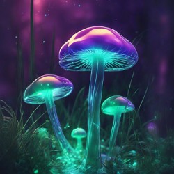Neon Mushrooms V2