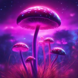 Neon Mushrooms V3