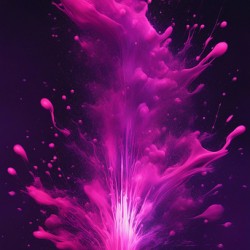 Neon Paint Splashes V4