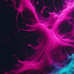 Neon Paint Splashes V6