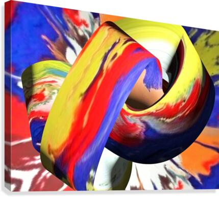 123 Canvas Print