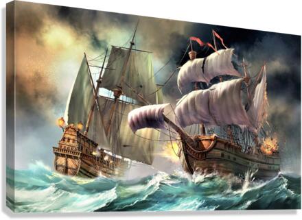 3727 Canvas Print