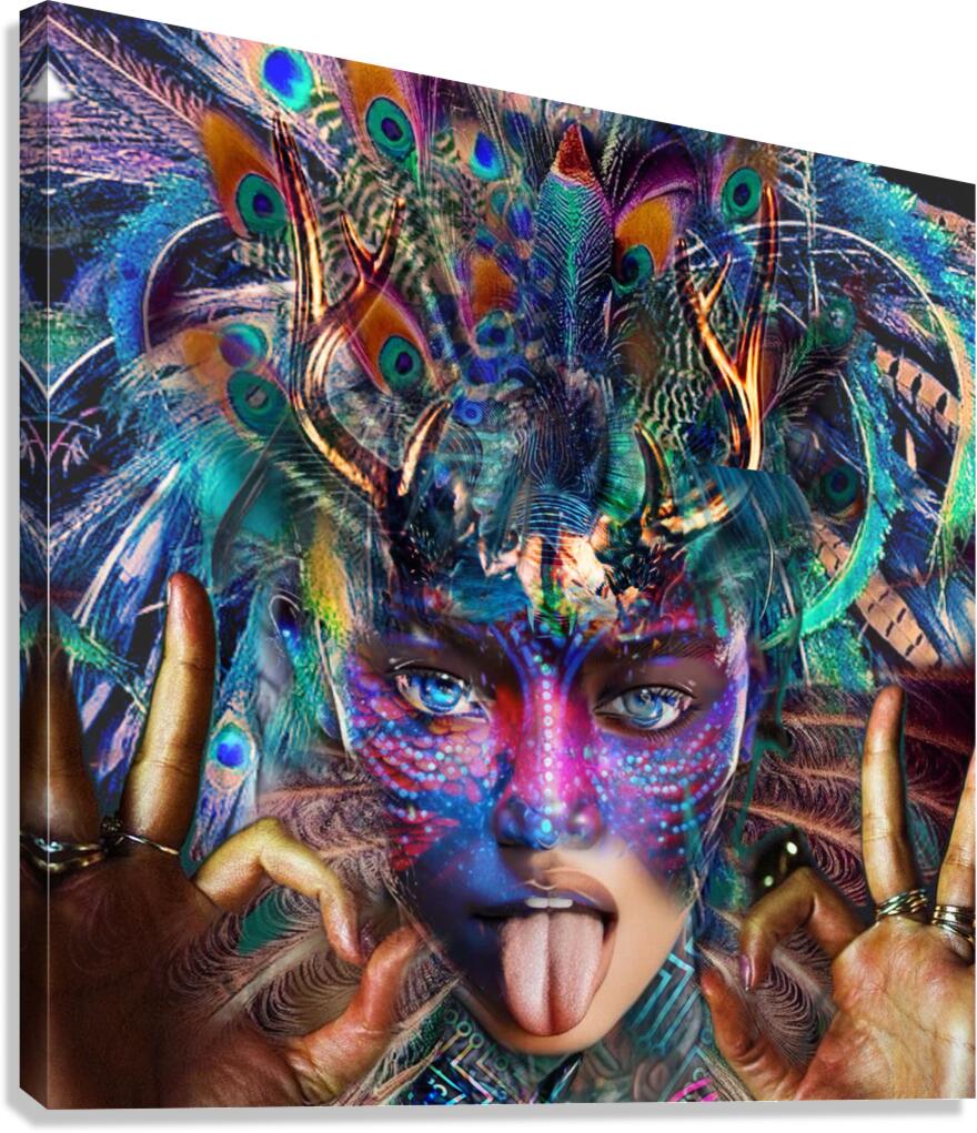 Kyros the Guardian of Balance Canvas Print