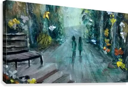 lovers Canvas Print