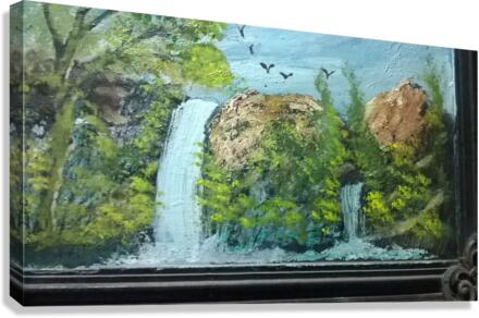 water fall Canvas Print