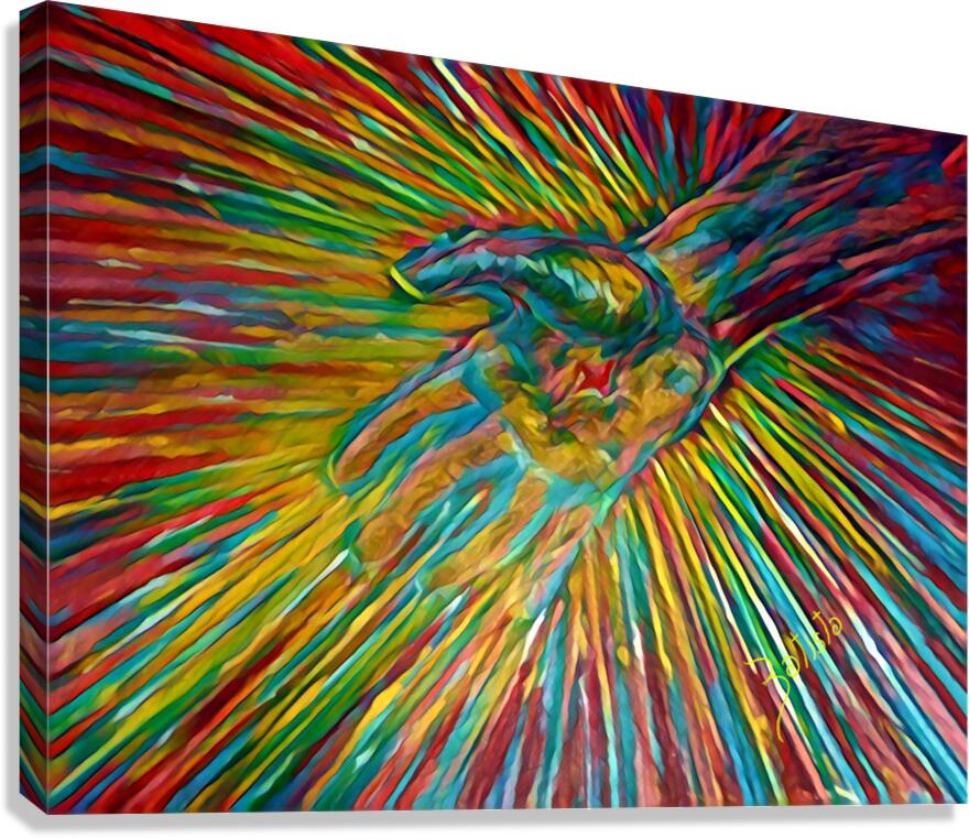 Gloria Celestial Canvas Print