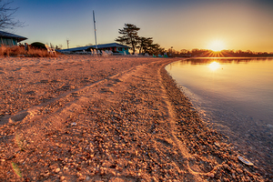 Sunrise in Greenport New York