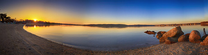Sunset Panorama Greenport NY