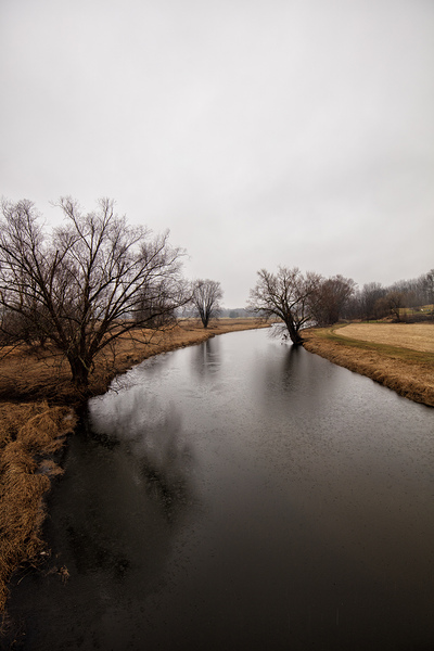 Wallkill River Sussex New Jersey Vertical Print