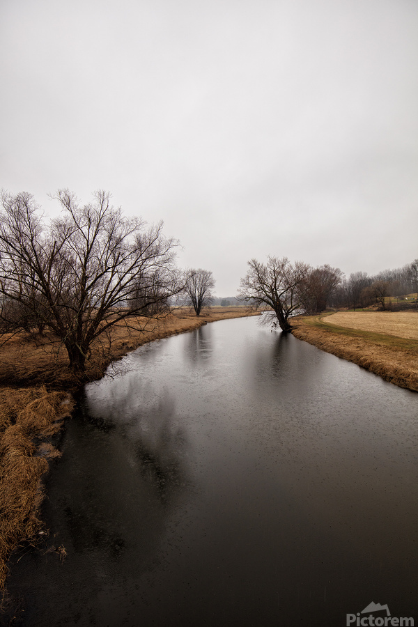 Wallkill River Sussex New Jersey Vertical by R Natale Photography Wall Art