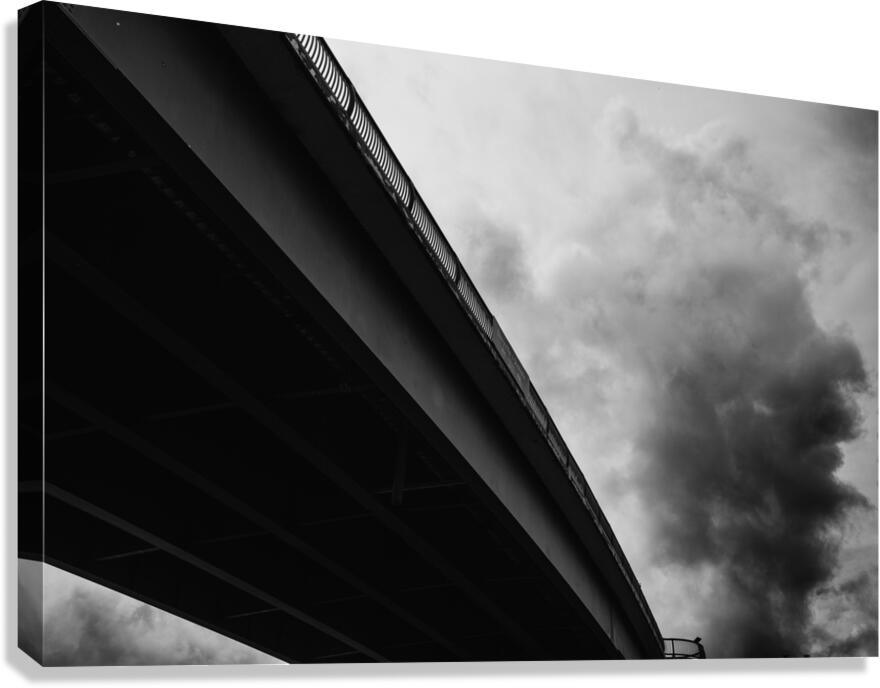 Under the Bridge Canvas Print