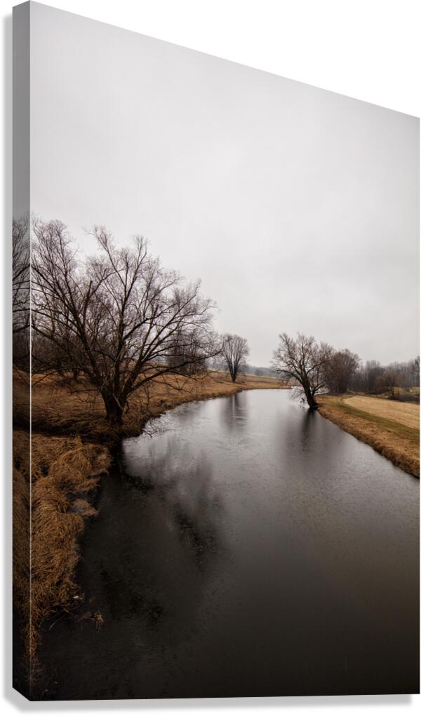 Wallkill River Sussex New Jersey Vertical Canvas Print