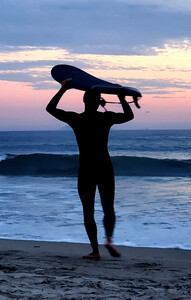 Surfer Silhouette