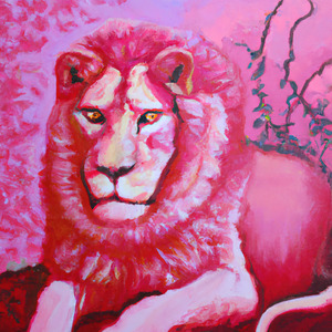 Chinoiserie Lion