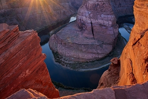 Sunset at Horseshoe Bend