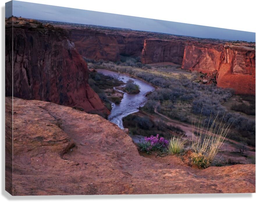 Tsegi Evening Canvas Print