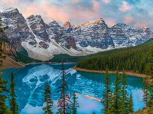 Moraine Lake Banff AB.