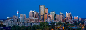 Calgary Lights Skyline