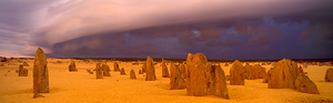 Pinnacles Storm Clouds