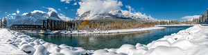 Rail Bridge Bow River 4