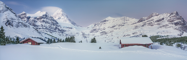 Assiniboine Lodge Cabins Print