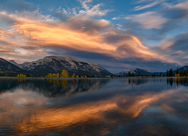 Rundle Forebay Arch 4 by Jim Wiebe