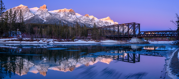 Rundle Rail Bridge 2 Print