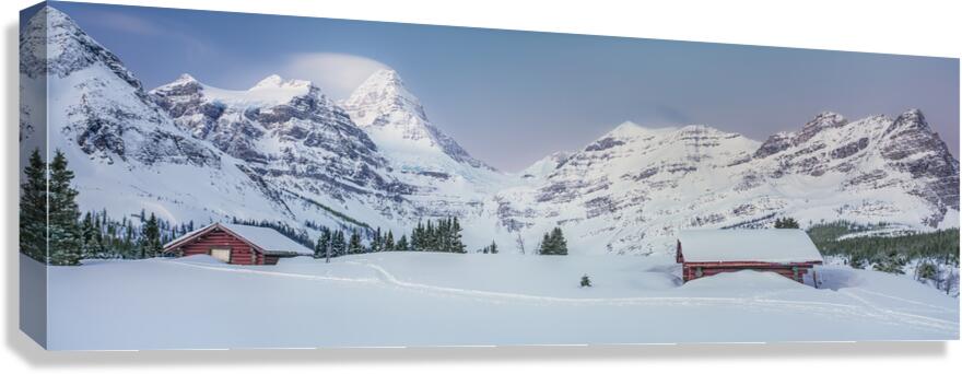 Assiniboine Lodge Cabins Canvas Print