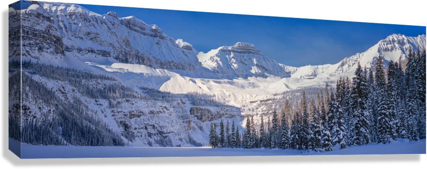 Boom Lake Winter Canvas Print