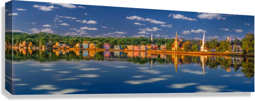 Mahone Bay Harbour Canvas Print