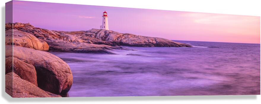 Peggys Cove Lighthouse  2 Canvas Print