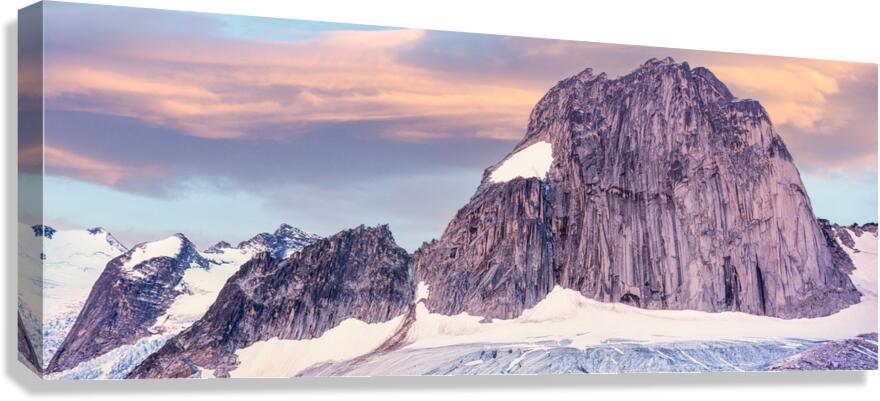 Snow Patch Spire Bugaboos Canvas Print