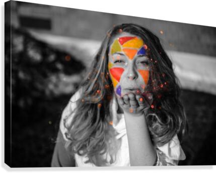 Blown Away Canvas Print