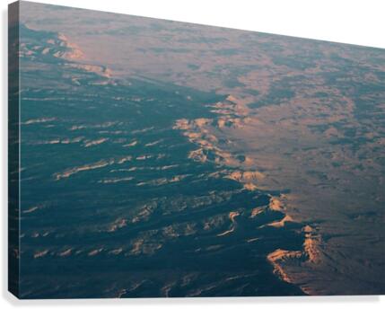 Aerial Sunset Canvas Print