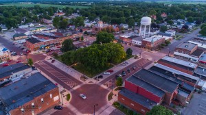 Rushville, IL Square