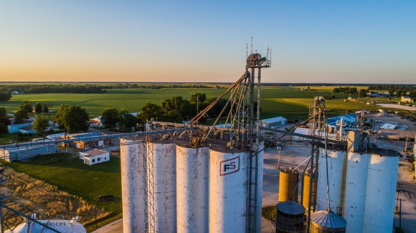 Schuyler County, IL FS Towers Print