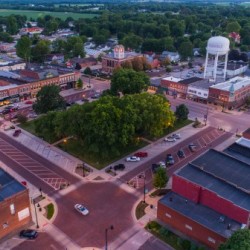 Rushville, IL Square